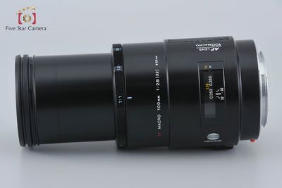 [Used] MINOLTA AF MACRO 100mm f/2.8 Old Type
