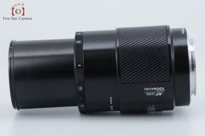 [Used] MINOLTA AF MACRO 100mm f/2.8 Old Type