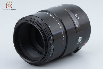 [Used] MINOLTA AF MACRO 100mm f/2.8 Old Type