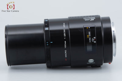[Used] MINOLTA AF MACRO 100mm f/2.8 Old Type
