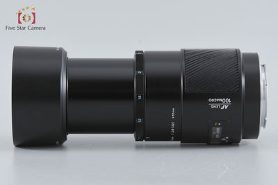 [Used] MINOLTA AF MACRO 100mm f/2.8 Old Type