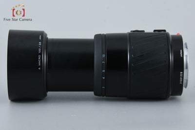 [Used] MINOLTA AF MACRO 100mm f/2.8 New