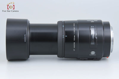 [Used] MINOLTA AF MACRO 100mm f/2.8 New