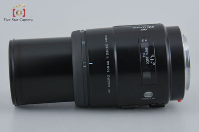 [Used] MINOLTA AF MACRO 100mm f/2.8 New