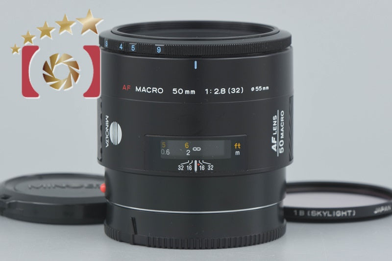 [Used] MINOLTA AF MACRO 50mm f/2.8 Old Type