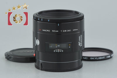 [Used] MINOLTA AF MACRO 50mm f/2.8 Old Type