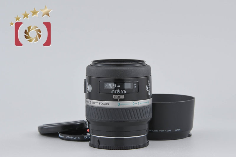 [Used] MINOLTA AF SOFT FOCUS 100mm f/2.8