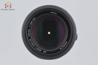[Used] MINOLTA AF SOFT FOCUS 100mm f/2.8