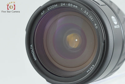 [Used] MINOLTA Minolta AF ZOOM 24-85mm f/3.5-4.5 New