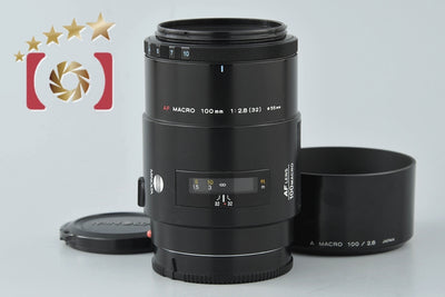 [Used] MINOLTA AF MACRO 100mm f/2.8 Old Type