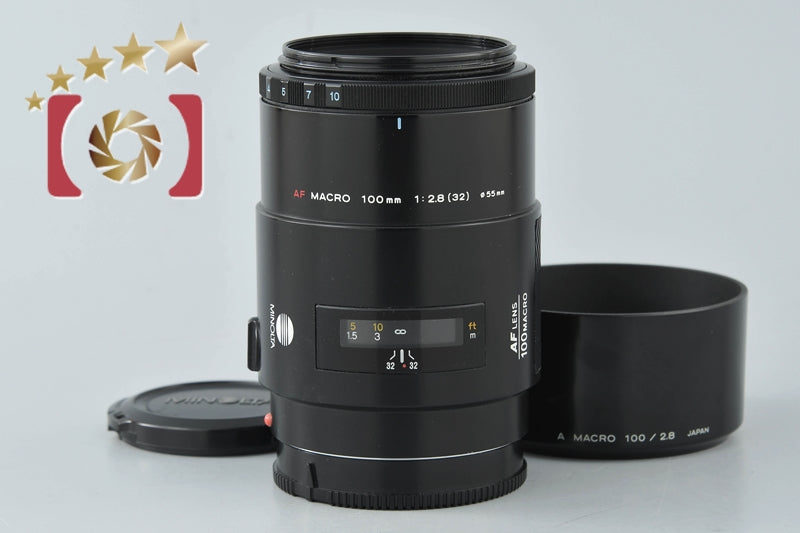 [Used] MINOLTA AF MACRO 100mm f/2.8 Old Type