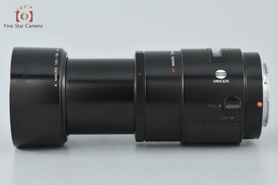 [Used] MINOLTA AF MACRO 100mm f/2.8 Old Type