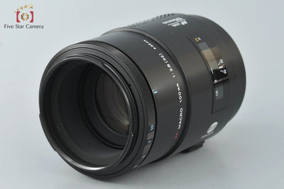 [Used] MINOLTA AF MACRO 100mm f/2.8 Old Type