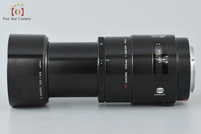 [Used] MINOLTA AF MACRO 100mm f/2.8 Old Type