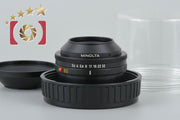 【中古】MINOLTA ミノルタ Auto Bellows MACRO 50mm f/3.5