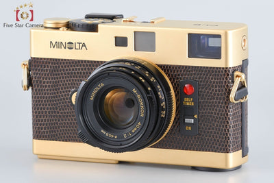 [Used] MINOLTA CLE GOLD LIMITED + M-ROKKOR 40mm f/2 with original box