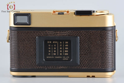 [Used] MINOLTA CLE GOLD LIMITED + M-ROKKOR 40mm f/2 with original box