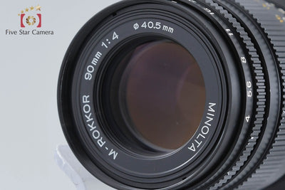 [Used] MINOLTA Minolta M-ROKKOR 90mm f/4 Leica M-mount
