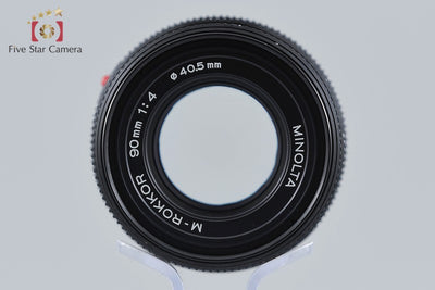 [Used] MINOLTA Minolta M-ROKKOR 90mm f/4 Leica M-mount