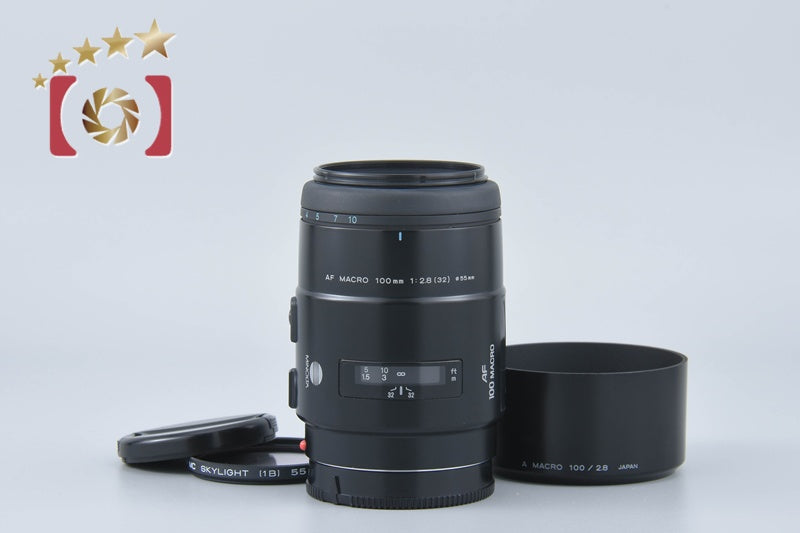 [Used] MINOLTA AF MACRO 100mm f/2.8 New