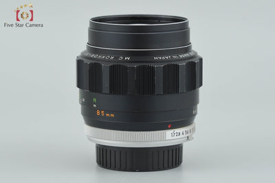 [Used] MINOLTA MC ROKKOR-PF 85mm f/1.7