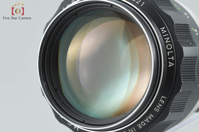 [Used] MINOLTA MC ROKKOR-PF 85mm f/1.7