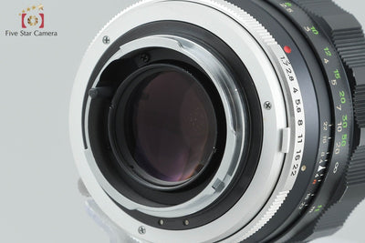 [Used] MINOLTA MC ROKKOR-PF 85mm f/1.7