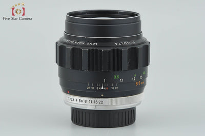 [Used] MINOLTA MC ROKKOR-PF 85mm f/1.7