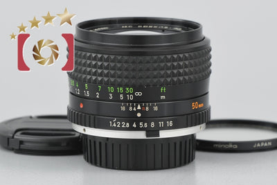 [Used] MINOLTA MC ROKKOR-PG 50mm f/1.4