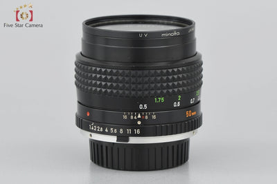 [Used] MINOLTA MC ROKKOR-PG 50mm f/1.4