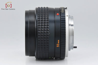 Used] MINOLTA MC ROKKOR-PG 50mm f/1.4