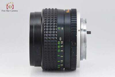 Used] MINOLTA MC ROKKOR-PG 50mm f/1.4