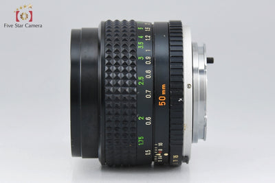 Used] MINOLTA MC ROKKOR-PG 50mm f/1.4