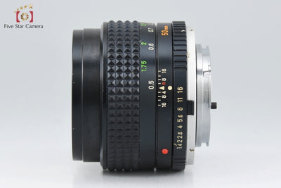 Used] MINOLTA MC ROKKOR-PG 50mm f/1.4