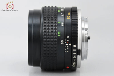 [Used] MINOLTA Minolta MC ROKKOR-PG 50mm f/1.4
