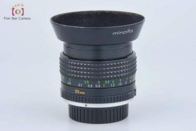 Used] MINOLTA MC ROKKOR-PG 50mm f/1.4