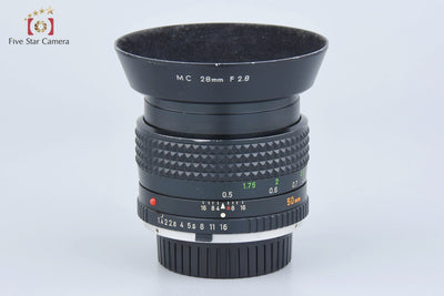 Used] MINOLTA MC ROKKOR-PG 50mm f/1.4