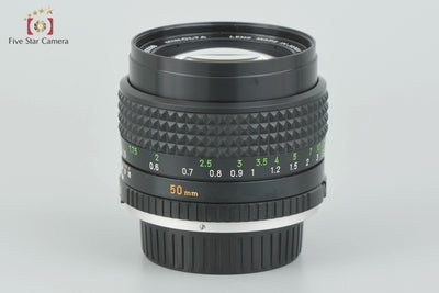 Used] MINOLTA MC ROKKOR-PG 50mm f/1.4
