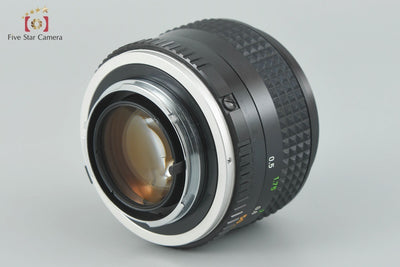 Used] MINOLTA MC ROKKOR-PG 50mm f/1.4