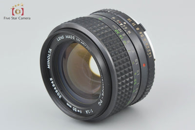 [Used] MINOLTA MC ROKKOR-PG 50mm f/1.4