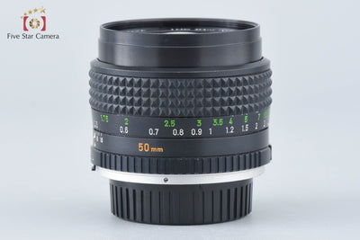 [Used] MINOLTA MC ROKKOR-PG 50mm f/1.4