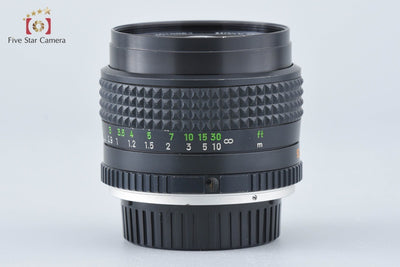 [Used] MINOLTA MC ROKKOR-PG 50mm f/1.4