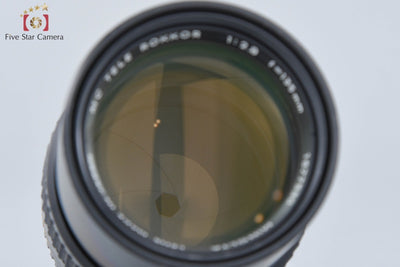 [Used] MINOLTA Minolta MC TELE ROKKOR 135mm f/2.8
