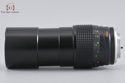 [Used] MINOLTA MC TELE ROKKOR 200mm f/3.5