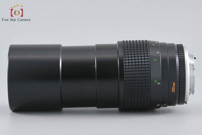 [Used] MINOLTA MC TELE ROKKOR 200mm f/3.5