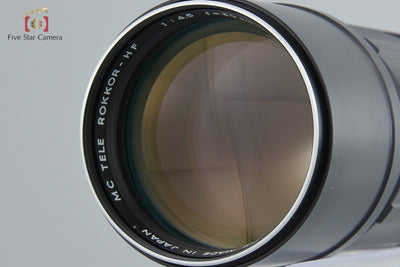 【中古】MINOLTA ミノルタ MC TELE ROKKOR-HF 300mm f/4.5