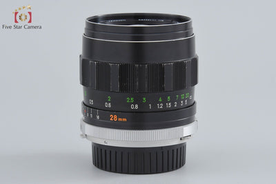 [Used] MINOLTA MC W.ROKKOR-SI 28mm f/2.5