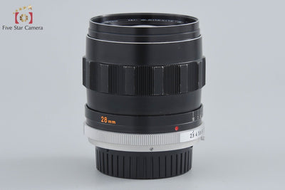[Used] MINOLTA MC W.ROKKOR-SI 28mm f/2.5