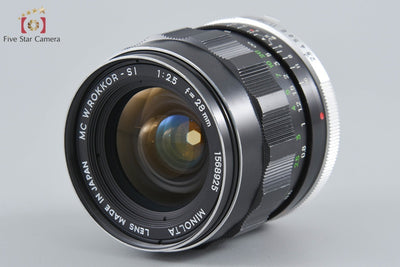 [Used] MINOLTA MC W.ROKKOR-SI 28mm f/2.5