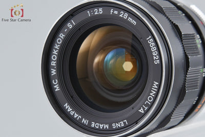 [Used] MINOLTA MC W.ROKKOR-SI 28mm f/2.5